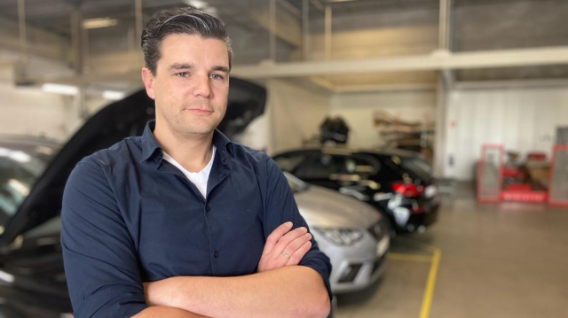 Christof Claes manager of Carrosserie Markant